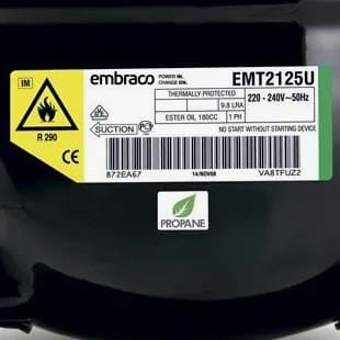 Расшифровка маркировки коммерческих компрессоров Embraco