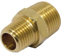 Штуцер для соединения труб с наружными диаметрами 1/2  и 3/4 (резьбы M1/2  SAE х M3/4 SAE)