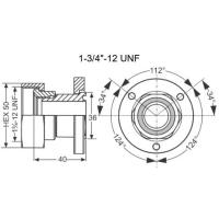 Фланцевый переходник Alco Controls OM0-CCD 805042