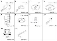 Danfoss Комплект для капремонта   SVA 80 [148B6155]