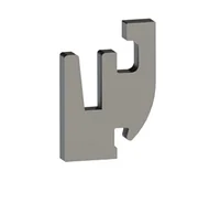 КРЮК ИЗ СТАЛИ С ЗАЩИТНЫМ ПОКРЫТИЕМ