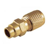 Штуцер сервисный односторонний под пайку с трубой 1/4"  BC-AV-B7