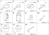 Danfoss Комплект для капремонта REG SA/SB 25-40 [148B6176]