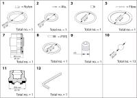 Danfoss Комплект для капремонта  SVA 100 [148B6156]