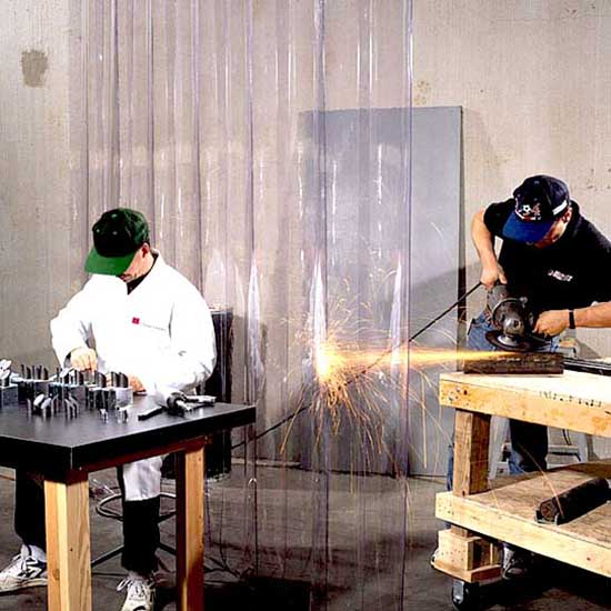 Энергосберегающие ПВХ завесы (шторы)