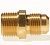 Штуцер для соединения труб с наружными диаметрами 1/2  и 5/8  (резьбы M1/2  SAE х M5/8  SAE)